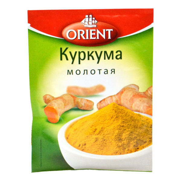 Приправа Ориент куркума молотая 12г