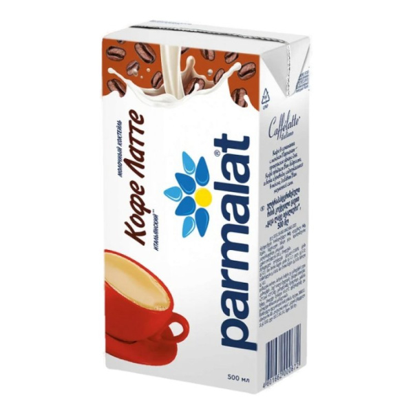 Коктейль Пармалат кофе латте 500г