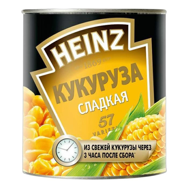 Кукуруза Хаинц сладкая ж/б 340г