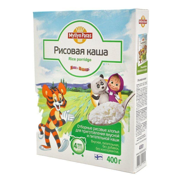 Хлопья Мюллян Парас рисовые для каши 400г