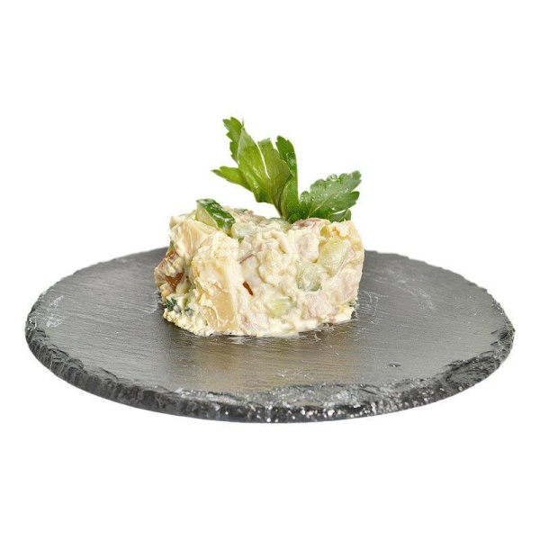 Салат с копченой курой и сыром "Лотос Гурман"