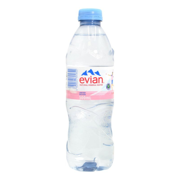 Вода Эвиан минеральная негазированная 0,5л