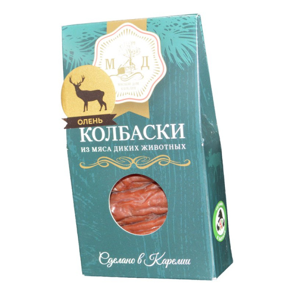 Колбаски МД Карелия из оленины с/к 60г