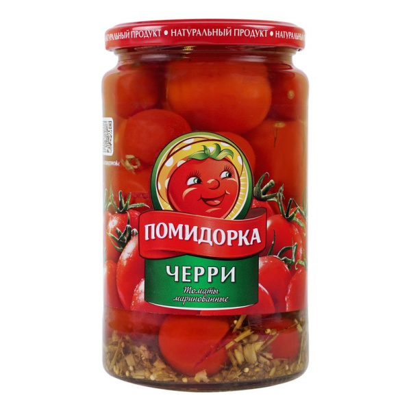 Томаты Помидорка маринованные черри 720мл ст/б