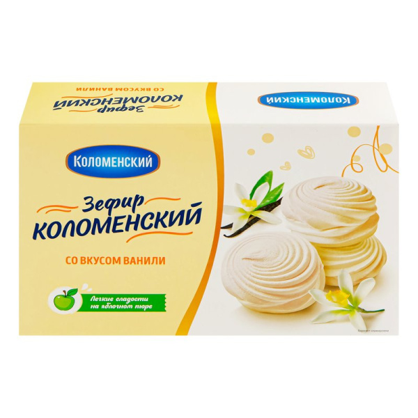 Зефир Коломенский со вкусом ванили 250г
