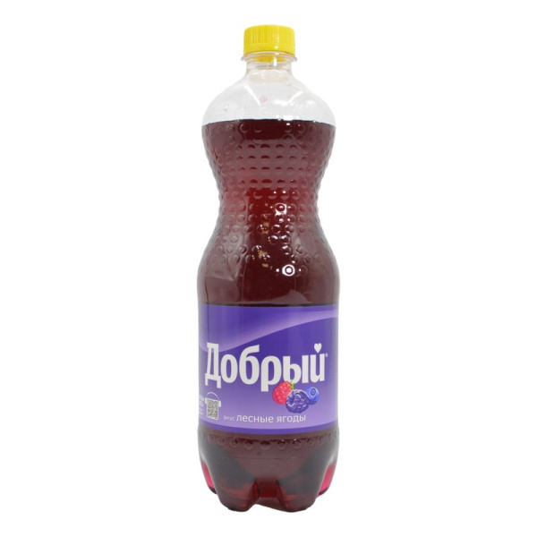 Напиток безалкогольный Добрый Кола со вкусом лесные ягоды 1л ПЭТ