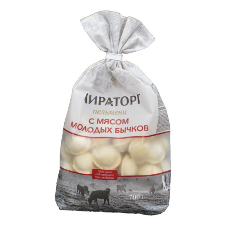 Пельмени Мираторг с Мясом молодых бычков 700г