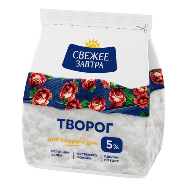 Творог Свежее завтра 5% 200г