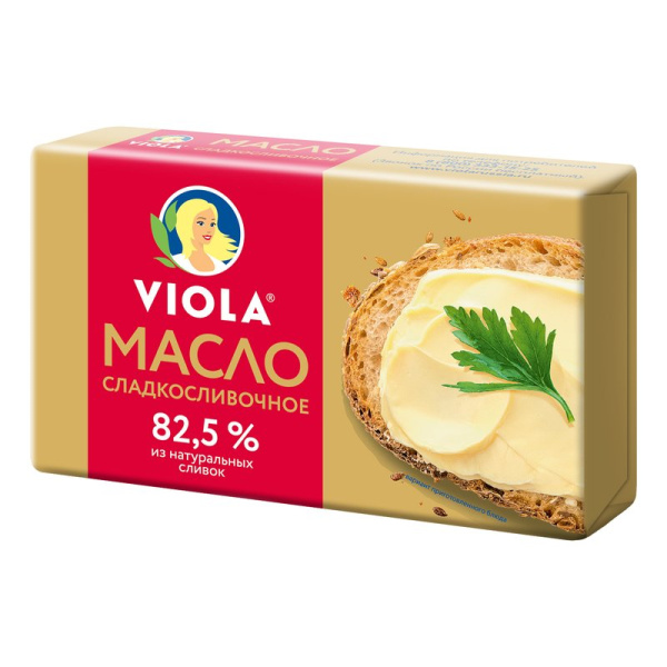 Масло Виола сладкосливочное 82,5% 150г