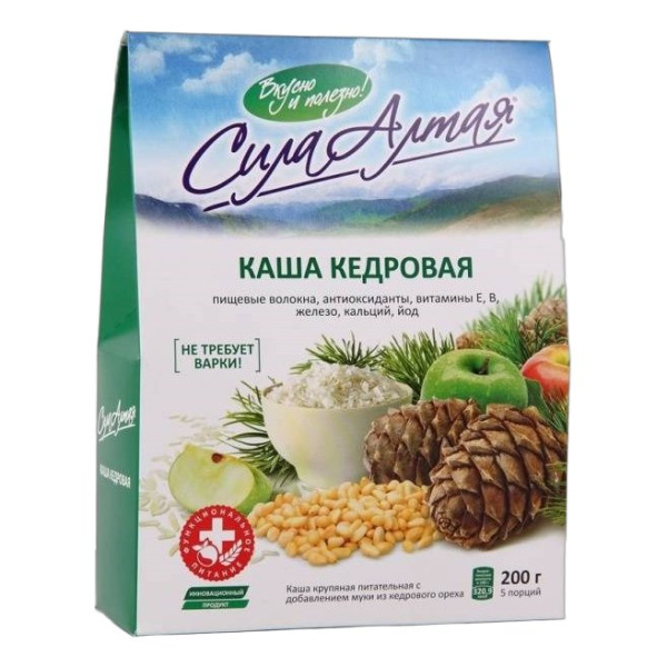 Каша Сила Алтая кедровая 200г
