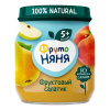 Пюре Фруто-няня фруктовый салатик яблоко/груша/персик с 5мес. 100г
