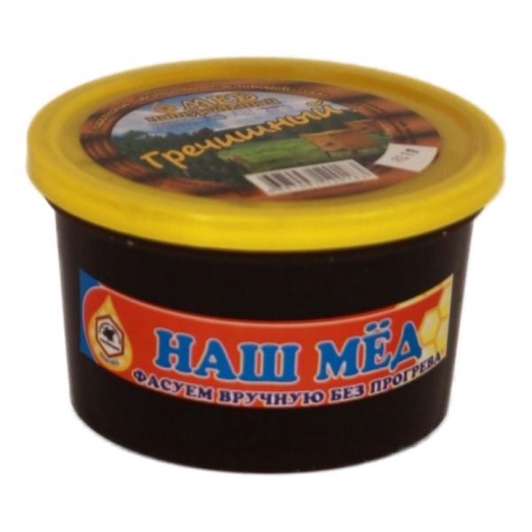 Мед Карельское общ. пче. натуральный гречишный 350г