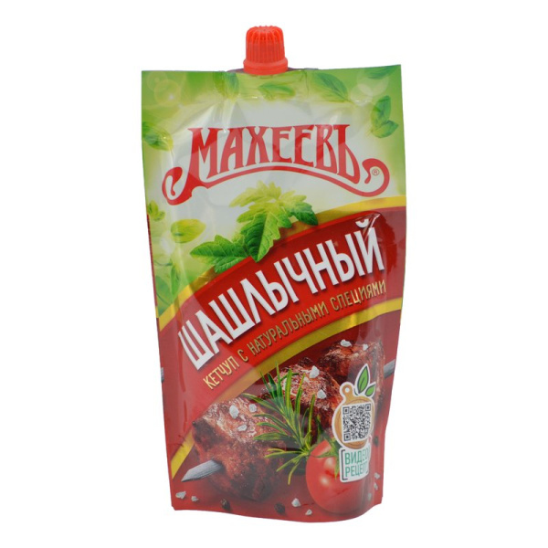 Кетчуп Махеев шашлычный 300г дой-пак