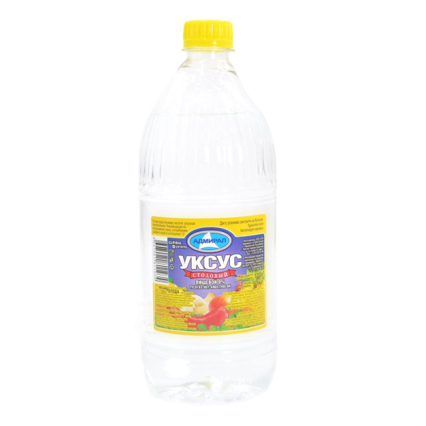 Уксус Адмирал столовый 9% 1л