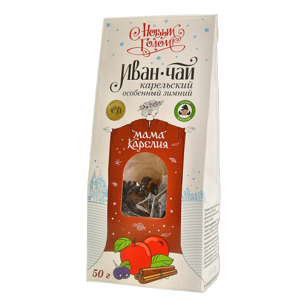 Чай Мама Карелия Иван-чай карельский особенный зимний 50г пакет