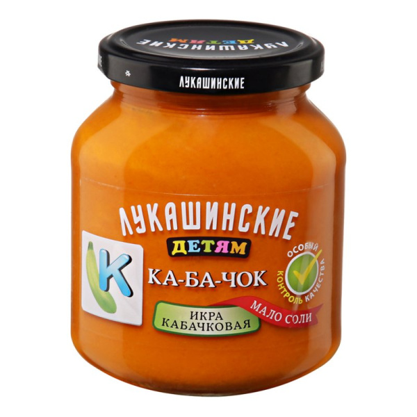 Икра Лукашинские Детям кабачковая 350г
