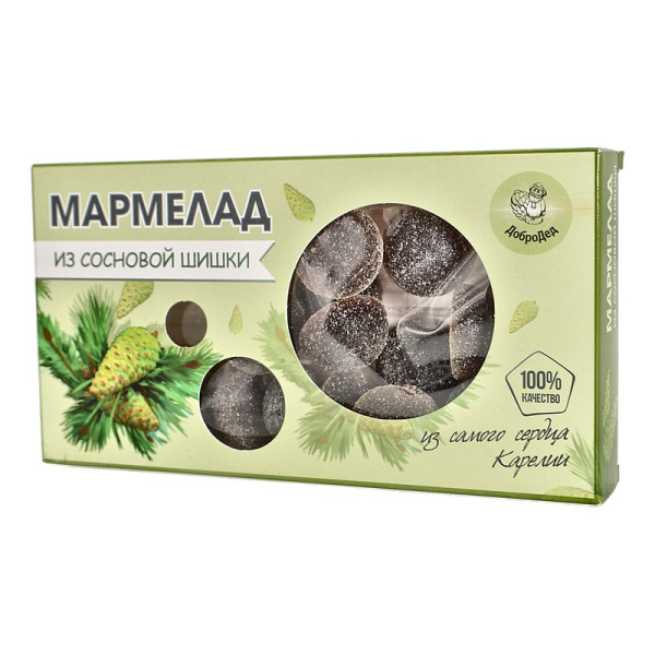 Мармелад Добродед из Карельской сосновой шишки 150г