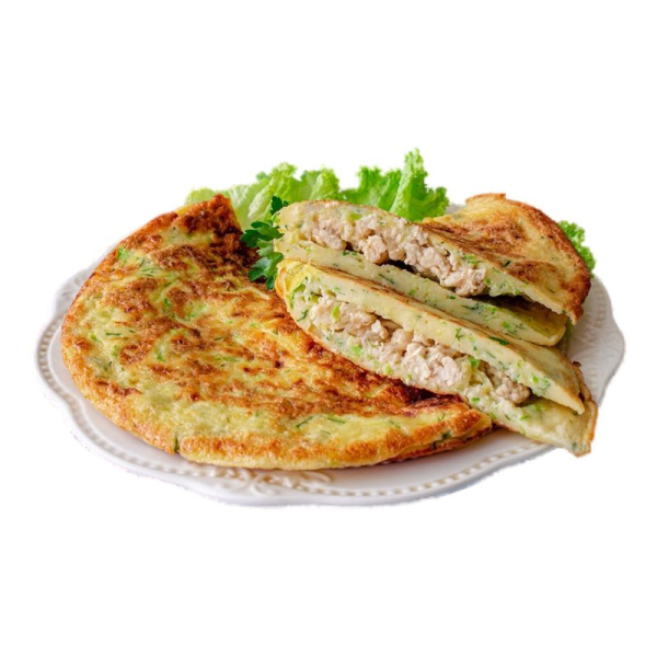 Чебурек из кабачка с мясом Гурман
