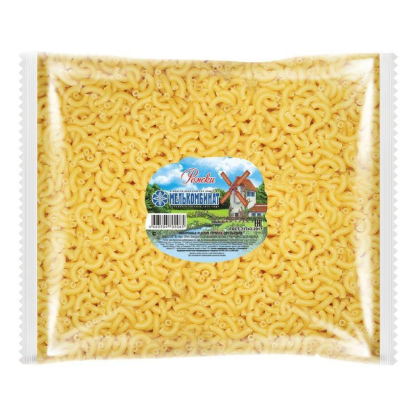 Макароны Мелькомбинат рожки 900г