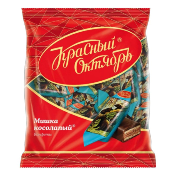 Конфеты Красный Октябрь мишка косолапый 200г