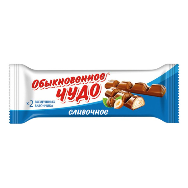 Конфеты Славянка обыкновенное чудо сливочное 55г