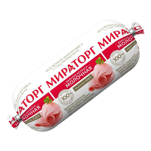 Колбаса Мираторг молочная 470г