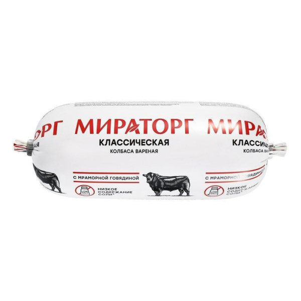 Колбаса Мираторг классическая 470г