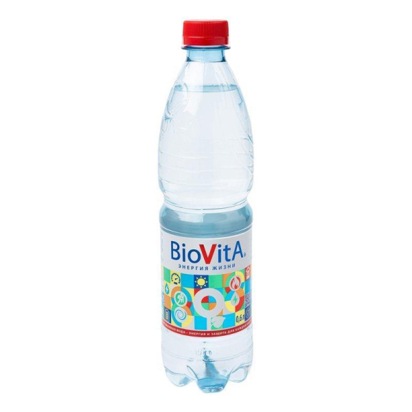 Вода Биовита питьевая негазированная для детского питания 0,6л ПЭТ