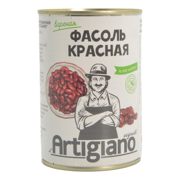 Фасоль Ред Кидней красная 400г ж/б