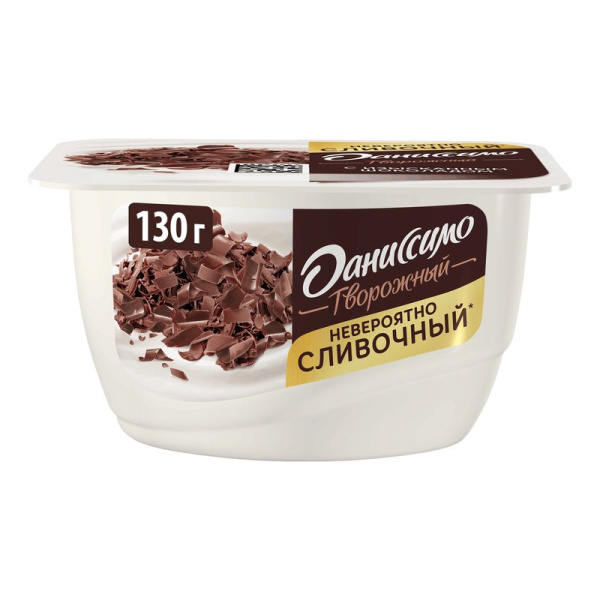 Продукт творожный Даниссимо с изысканным шоколадом 6,7% 130г