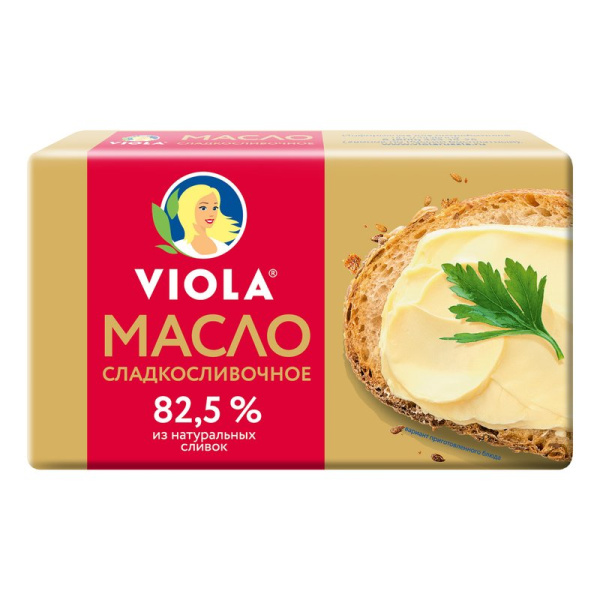 Масло Виола сладкосливочное 82,5% 150г