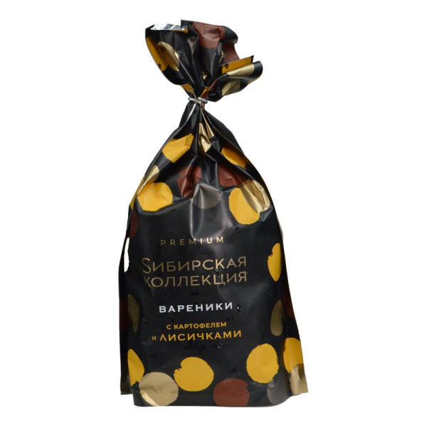 Вареники Сибирская коллекция с картофелем и лисичками 700г