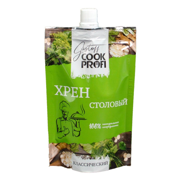 Хрен Густофф Кук профи столовый 150г м/у