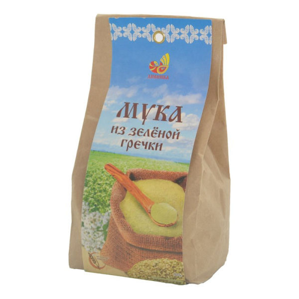 Мука Дивинка из зеленой гречки 300г