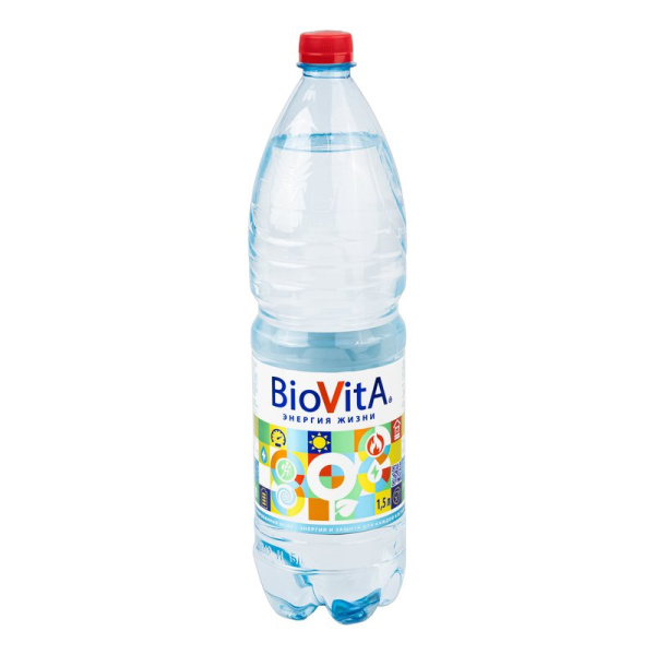 Вода Биовита питьевая негазированная для детского питания 1,5л ПЭТ