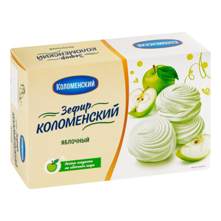 Зефир Коломенский яблочный 250г