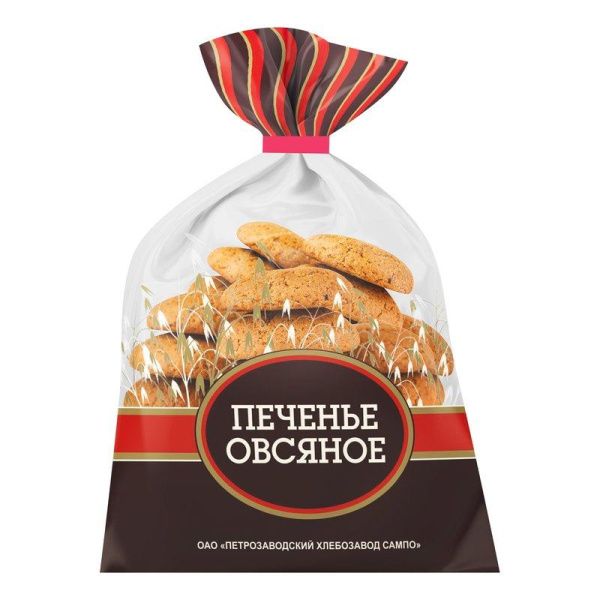Печенье Хлебозавод Сампо овсяное 300г