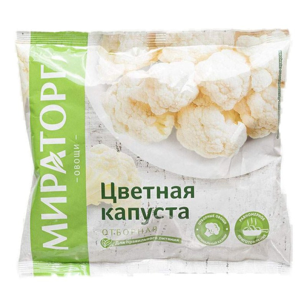 Капуста Мираторг цветная 400г с/м