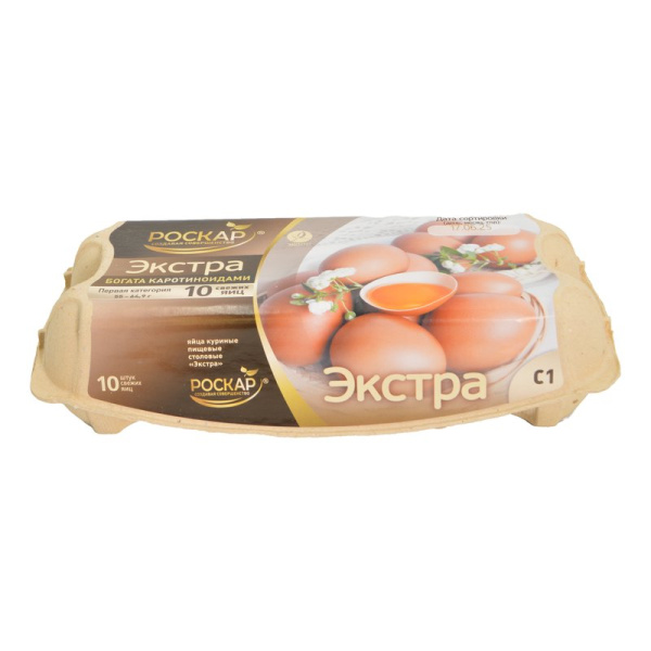 Яйцо Роскар экстра С1 10шт