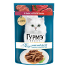 Корм для кошек Гурме Перл Мясной дуэт язык и телятина 75г