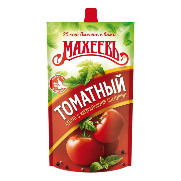 Кетчуп Махеев томатный 300г дой-пак