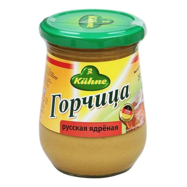 Горчица Кюхне русская ядреная 265г