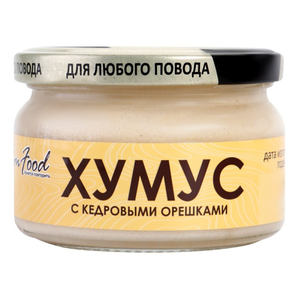 Хумус Амфуд с кедровыми орешками 200г