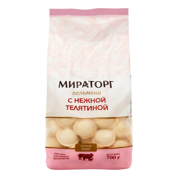 Пельмени Мираторг с Нежной телятиной 700г