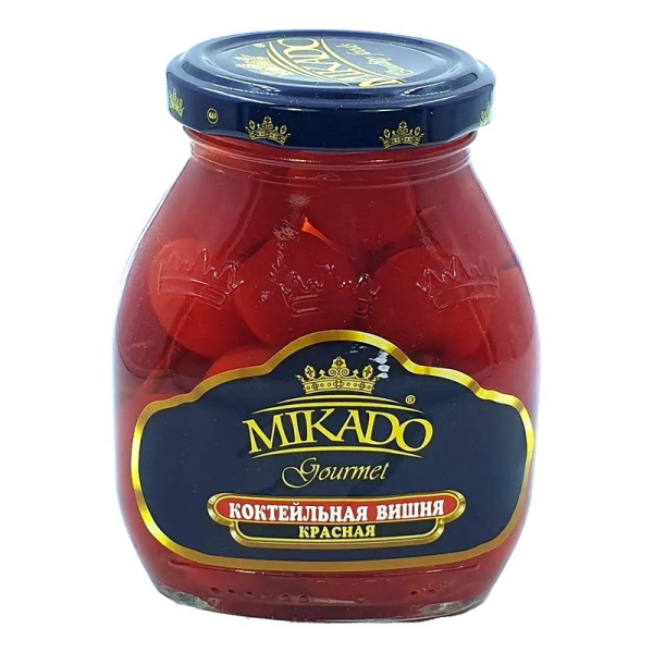 Вишня Микадо коктейльная красная 314мл ст/б