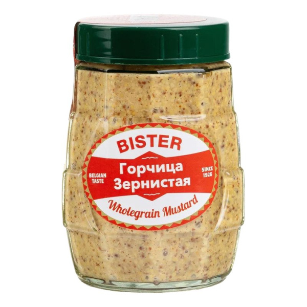 Горчица Бистер зернистая 250г