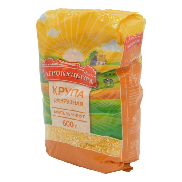 Крупа Агрокультура кукурузная 600г
