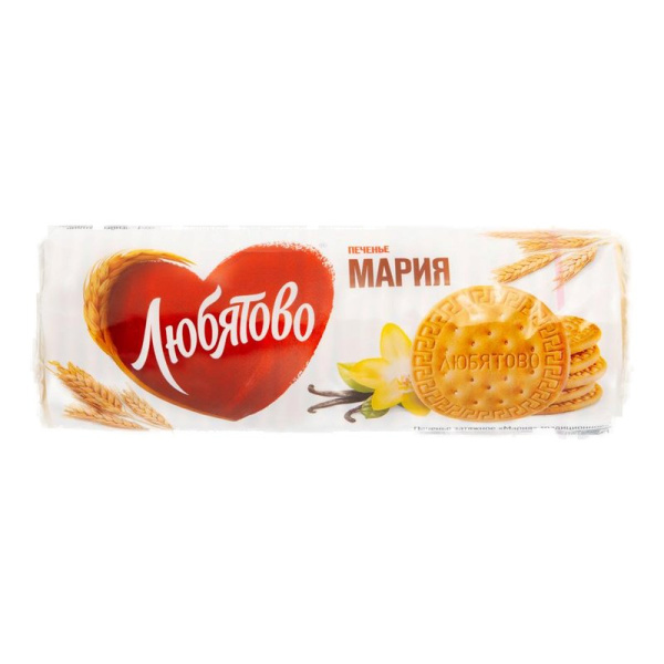 Печенье Любятово Мария традиционное затяжное 156г